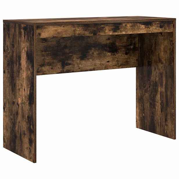 vidaXL Stůl Kouřový dub 100 x 40 x 76 cm