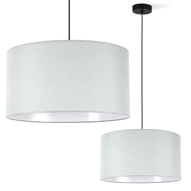 Závěsná Stropní Lampa Gyrndol S Stínidlem, Světle Šedá, Do Obývacího Pokoje, Jídelny