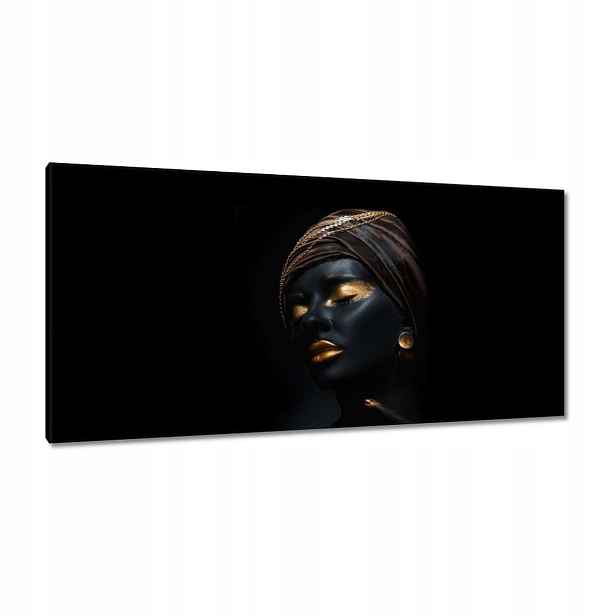 Obrazy 115x55 Zlatý Make-up