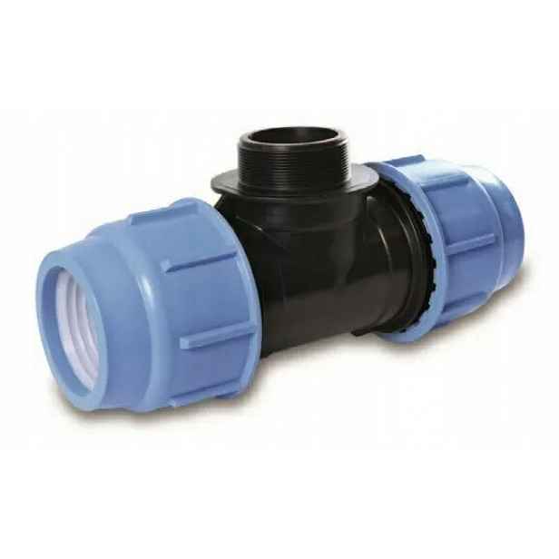 T-rozdělovač s závitem 110-4' M-110 Blue Seal PN10