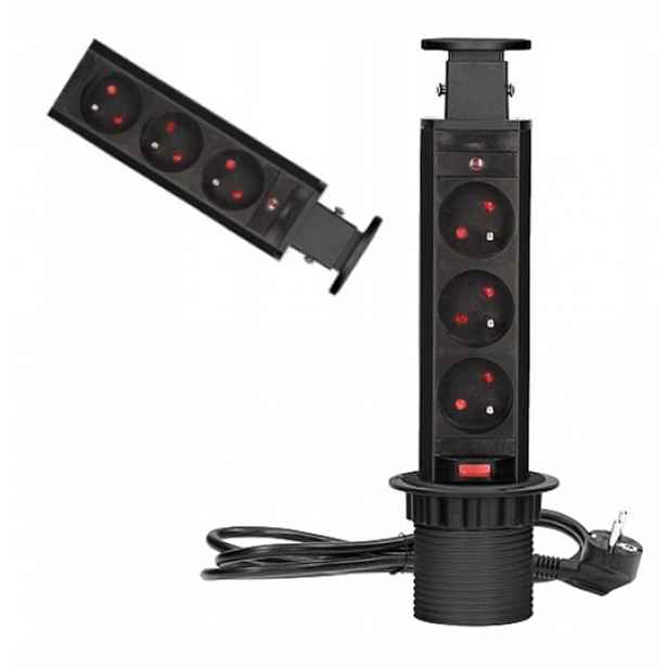 Gn nábytek.3x2P+Z výsuv. z desky 6 cm, blok. 1,8 m ča