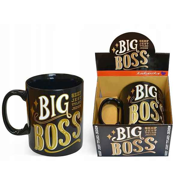 Hrnek Gigant G 060 Big Boss Hrnek Pro Přátele Skvělý dárek Lux