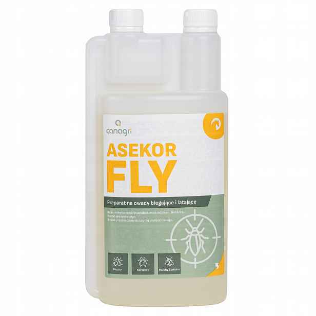 Přípravek proti hmyzu pro koně Can Agri AsekorFly do stáje 1 l