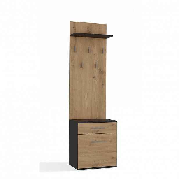 RAUMHIRSCH FURNITURE SKŘÍŇ NA BOTY antracitová, Artisan 50/180/35