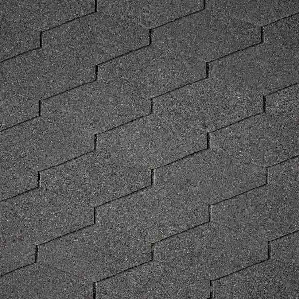 Šindel asfaltový IKO 2.0 DiamantShield Plus 01 Černá 2,0 m2