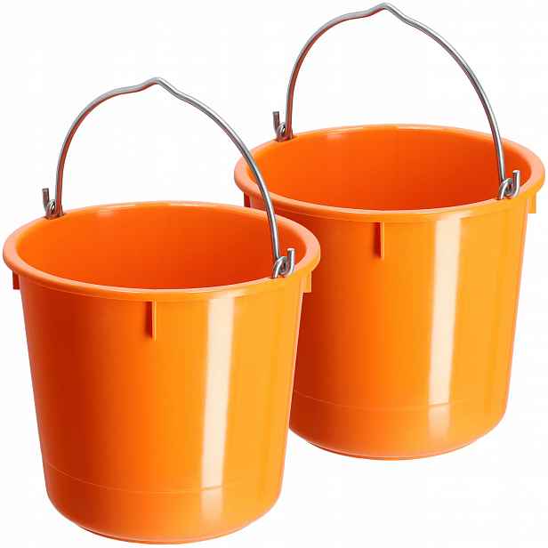 Wiadro Wiaderko Stavba 12L 25KG Mocne 2ks