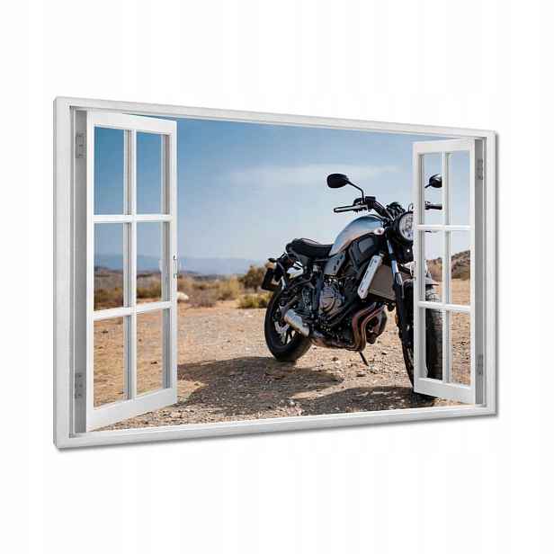 Obrazy 120x80 Motocykl v terénu