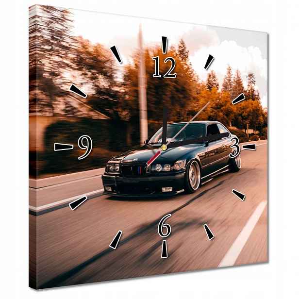 Hodiny 30x30 Bmw Auta Beemki