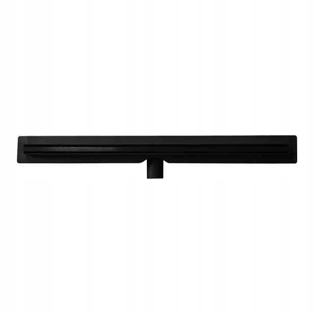 Lineární odtok Low Slim 80 cm černý