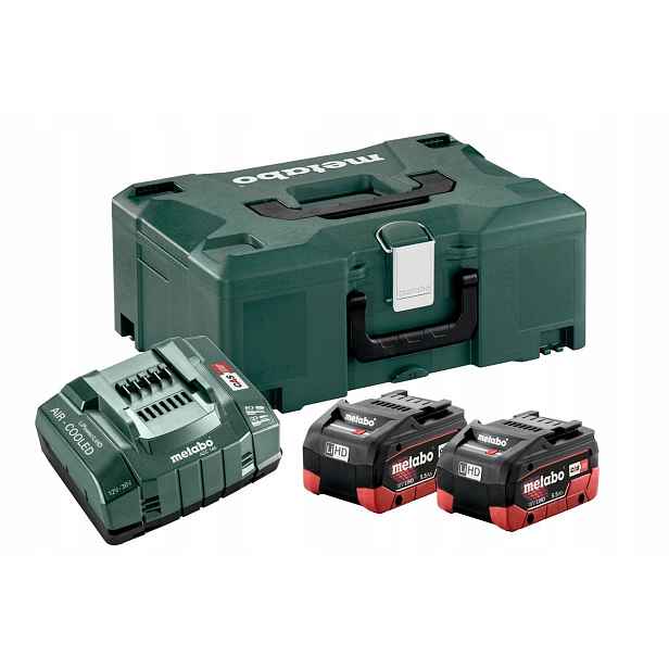 Metabo Sada Akumulátorů 2 x 5.5 Ah Lihd Nabíječka Asc 30-36 V Kufr