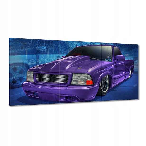 Obrazy 120x60 Fialová PickUp S10