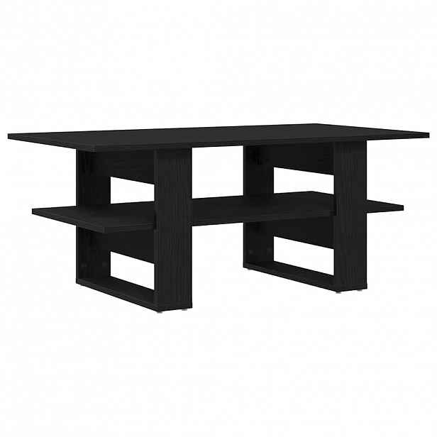 vidaXL Konferenční stolek Černý dub 102 x 55 x 42 cm Kompozitní dřevo