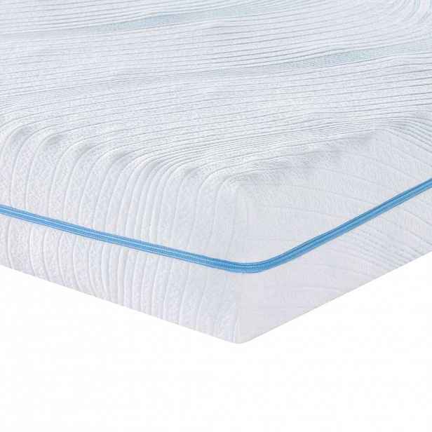vidaXL Matrace Středně tvrdý 180 x 200 cm Bílá
