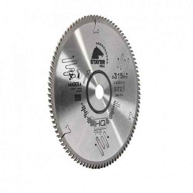 Kotouč pilový Hq, Ø 315 x 30 mm, Z-72, Stayer
