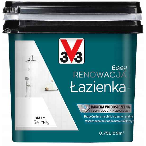 V33 Barva Renovace dlaždice keramika Bílá 750 ml