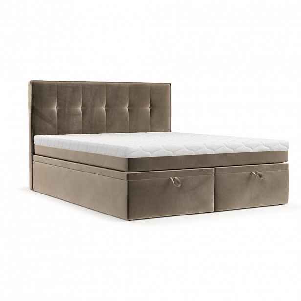 AltaBeds POSTEL BOXSPRING ARIVO 140/200 Taupe