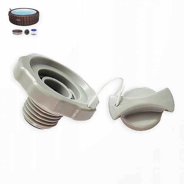 Šroubový ventil do lázní Lay-z-spa Bali AirJet 6001P Bestway 216x71 cm nový