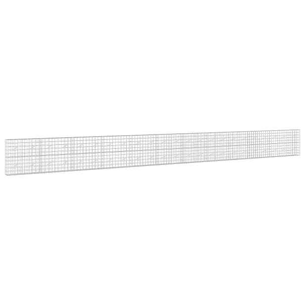 vidaXL Gabion s drátem 3,5 mm a síťkou 10x10 cm 1150x20x100 cm