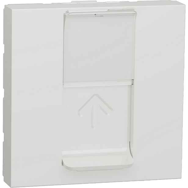 Zásuvka datová Schneider Unica Nová CAT5e 1× RJ45 2 moduly bílá