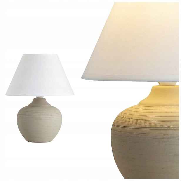 Keramická stolní lampa Vintage do obývacího pokoje E14 Molly 4391 Rabalux
