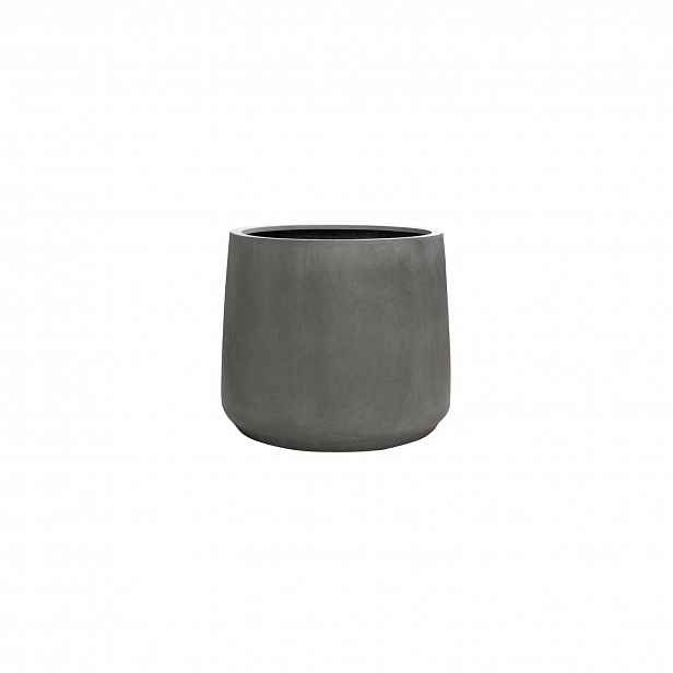 Květináč Jumbo Patt, barva šedá, více velikostí - PotteryPots Velikost: XS - v. 61 cm, ⌀ 73 cm