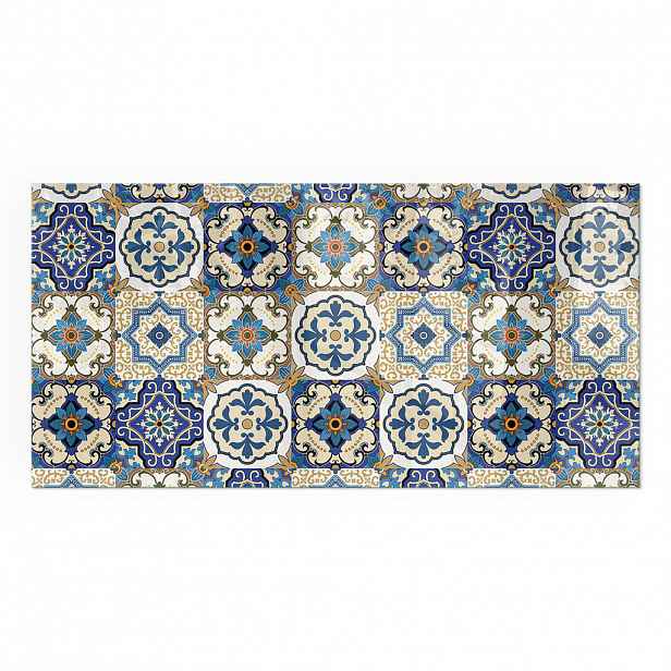TULUP PODLOŽKA POD KRB 120x60 cm - Mozaikový vzor s květinami