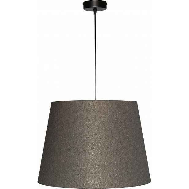 Závěsná lampa Závěsný lustr E27 Staré zlato Abažur Kužel 30x40 h28 Prato