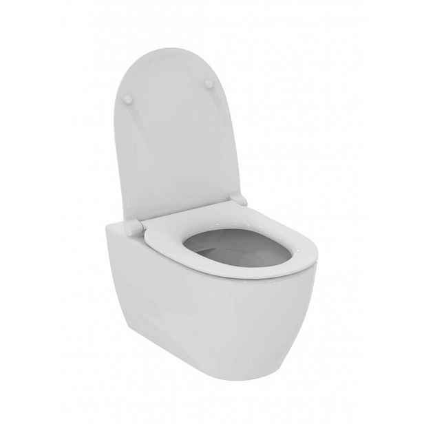 Ideal Standard i.Life O - Závěsné WC se sedátkem SoftClose, HydroTwist, bílá T572601