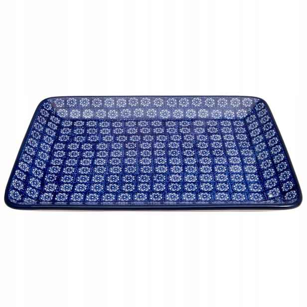 Misek Podnos 24.5 cm Umělecká keramika Bolesławiec dek 1548 Ornament
