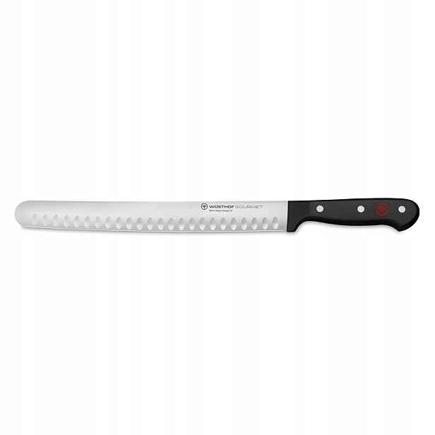 Nůž na šunku Wüsthof Gourmet 26 cm hollow edge X50CrMoV15 56 Hrc Solingen