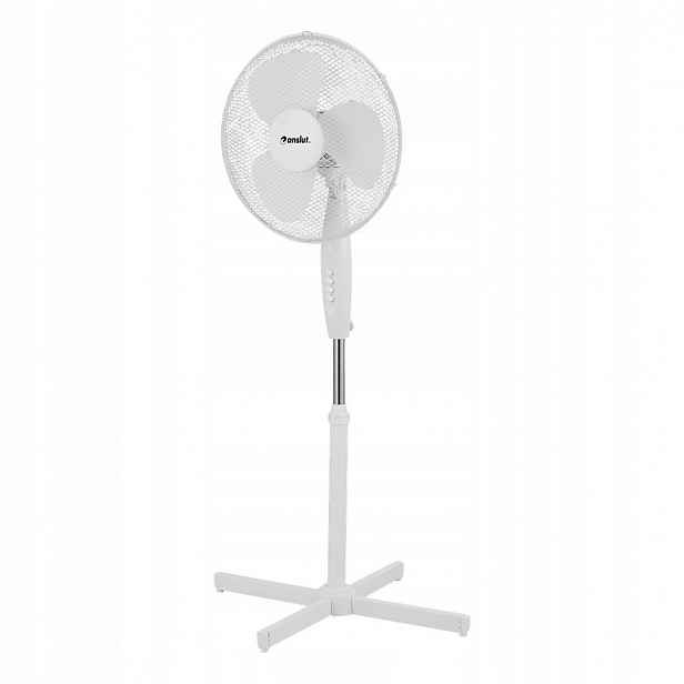 Podlahový ventilátor Anslut 45 W Ø41 105-125 cm bílý