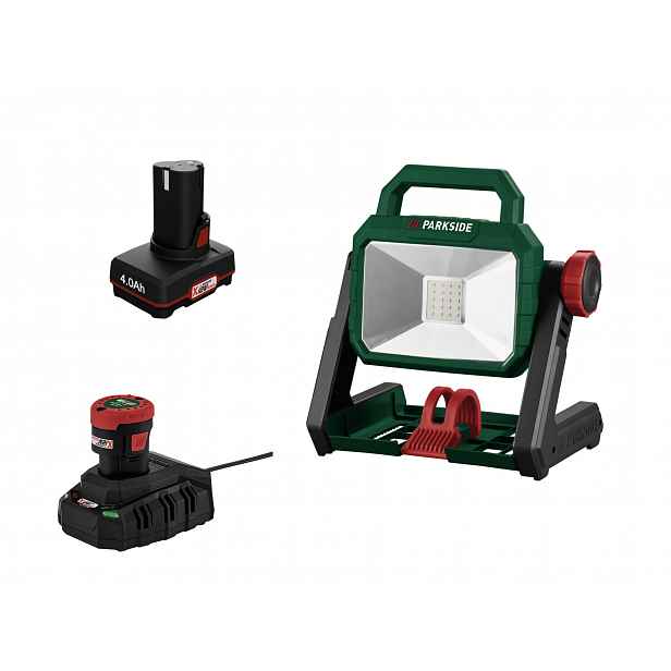 Parkside® Aku LED reflektor Plsa 20-Li A1, 2 Ah a 4 Ah