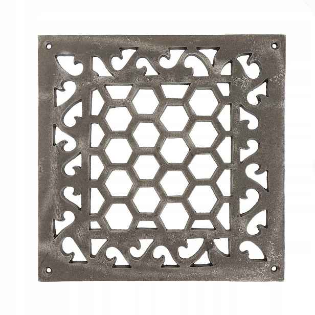 Ventilační mřížka litinová Hexa