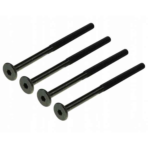 100 x šroub M6x120 mm s válcovou hlavou, imbus, nábytkový šroub, metrický šroub