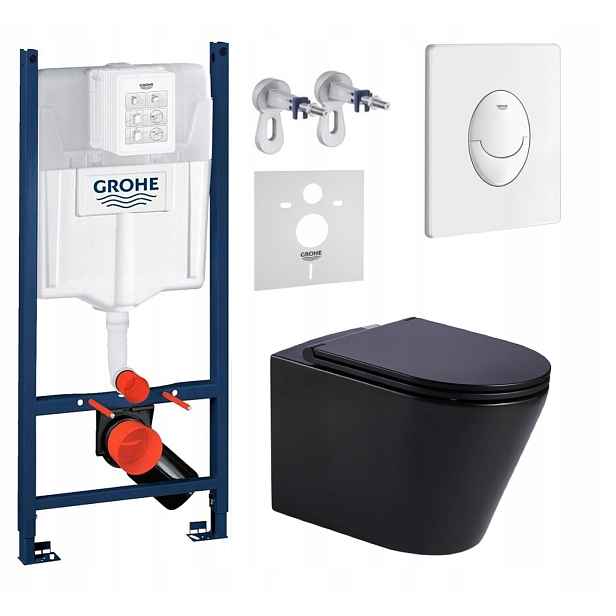 Podomítkový Wc set Stelaz Wc mísa Tornado tlačítko Fresh