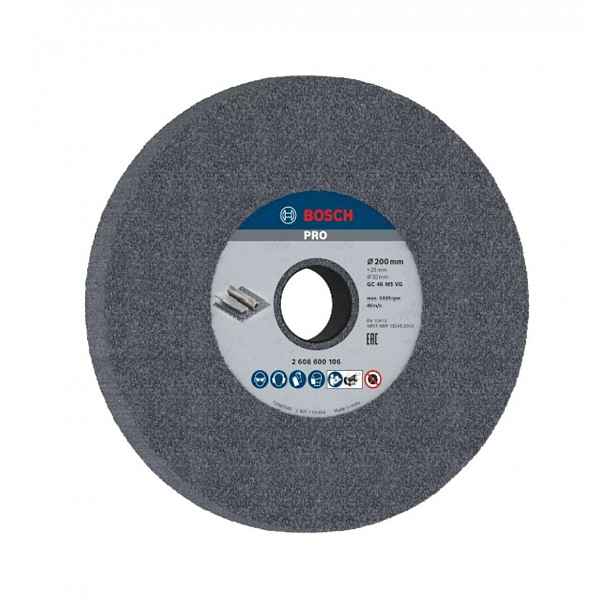 Bosch - Brusný kotouč na kov P46, 200x25x32 mm 2608600106