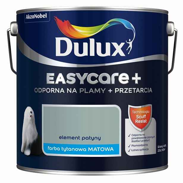 Dulux Barva Latexová Barva Easycare+ 2,5 L Element Patiny