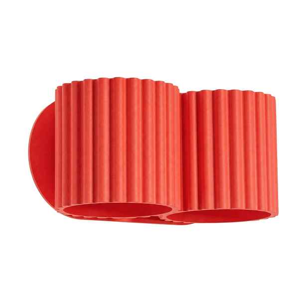Moderní červená nástěnná lampa Aura 2 SL.2609 Sollux