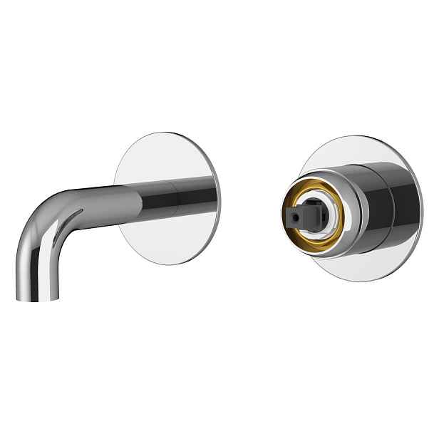 Sapho ULTRAMIX tělo podomítkové dvouprvkové umyvadlové baterie, hubice 10cm, chrom