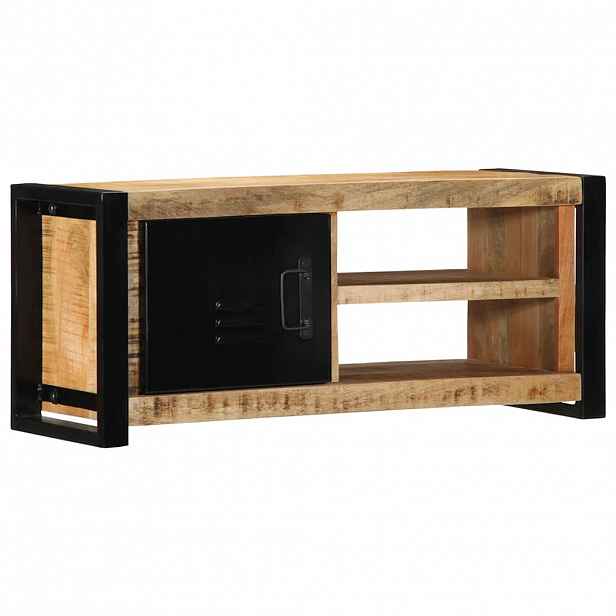 vidaXL TV skříňka 80x30x35 cm masivní hrubý mangovník