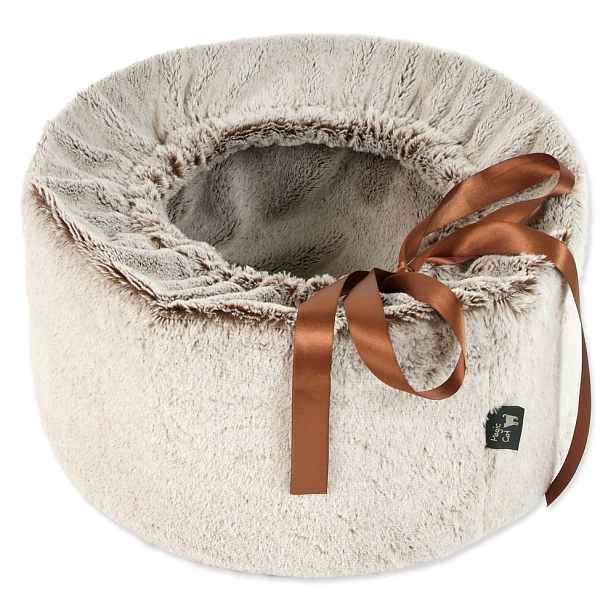 Světle hnědý pelíšek pro kočku ø 40 cm Magic Cat  – Plaček Pet Products