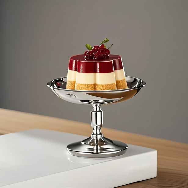 TEMU 1 elegantní nerezový pohár na zmrzlinu, dezertní miska, vhodná pro pudink, mousse, ovocný salát, domácí použití, restaurace, hotelová setkání,
