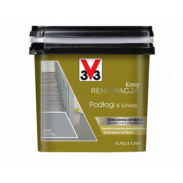 V33 Easy Renovace podlahy a schodů Titan 0,75L