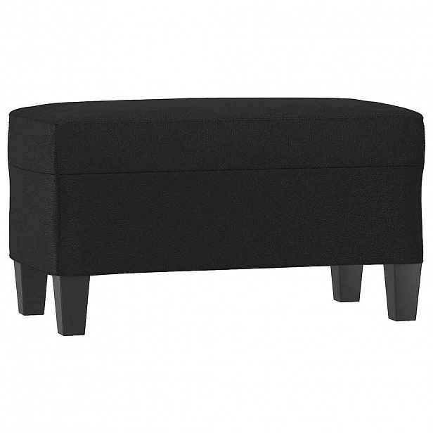 vidaXL Lavice černá 70 x 35 x 41 cm umělá kůže