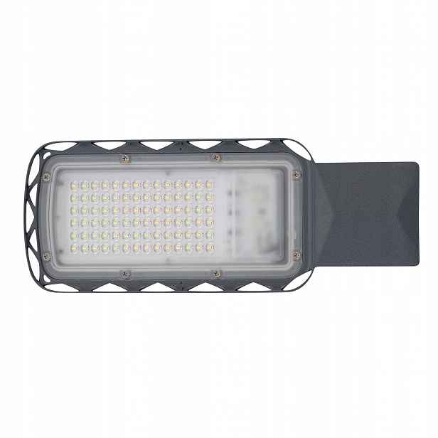 Led pouliční lampa Průmyslová silniční lampa 50W 5400lm 4000K IP65 Šedá