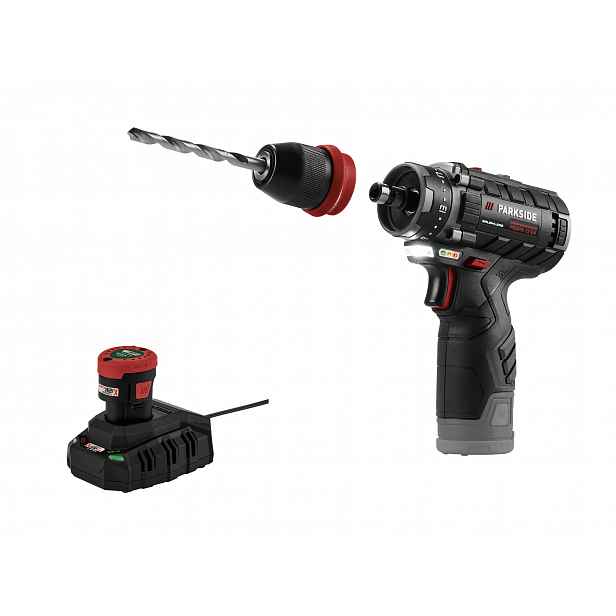 Parkside Performance® Aku vrtací šroubovák Pbspa 12 E4, 2 Ah
