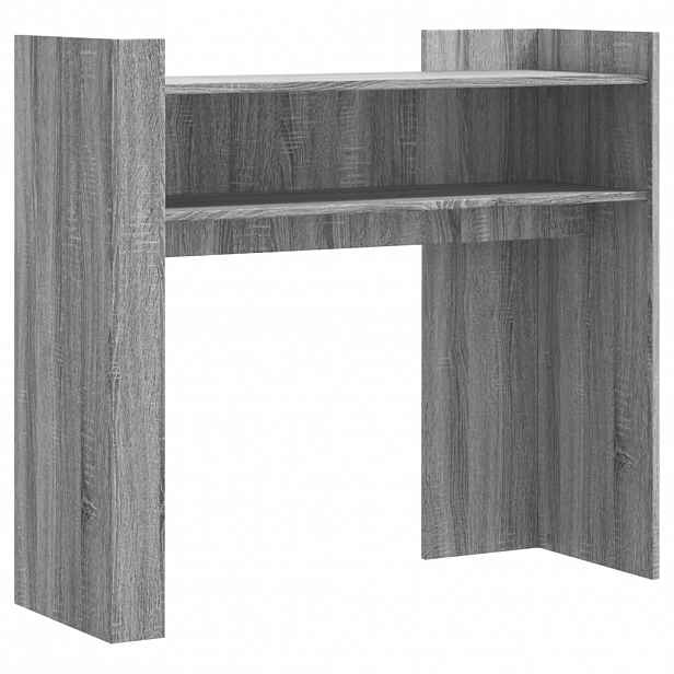 vidaXL Konzolový stolek šedý sonoma 100 x 35 x 90 cm kompozitní dřevo