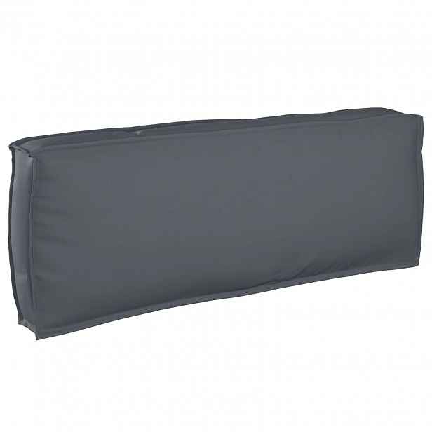 vidaXL Polštář Oxford látka Antracit 120 x 40 x 12 cm