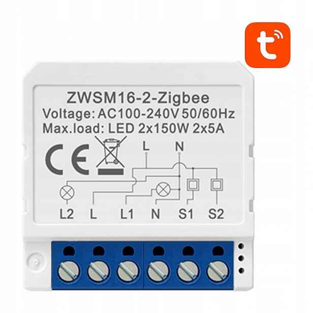 Avatto Inteligentní Zigbee Spínač Pro Systém Smart Home