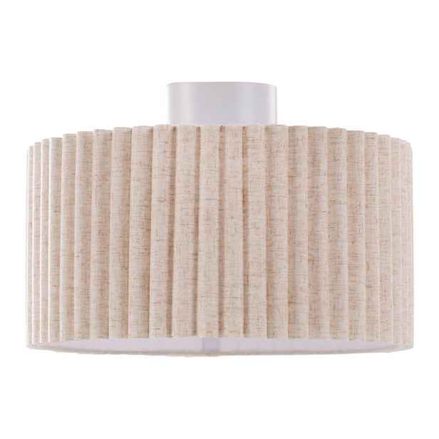 Béžové lněné stropní svítidlo ø 40 cm Alina – Jotex